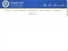 Tablet Screenshot of chapel-hill.org